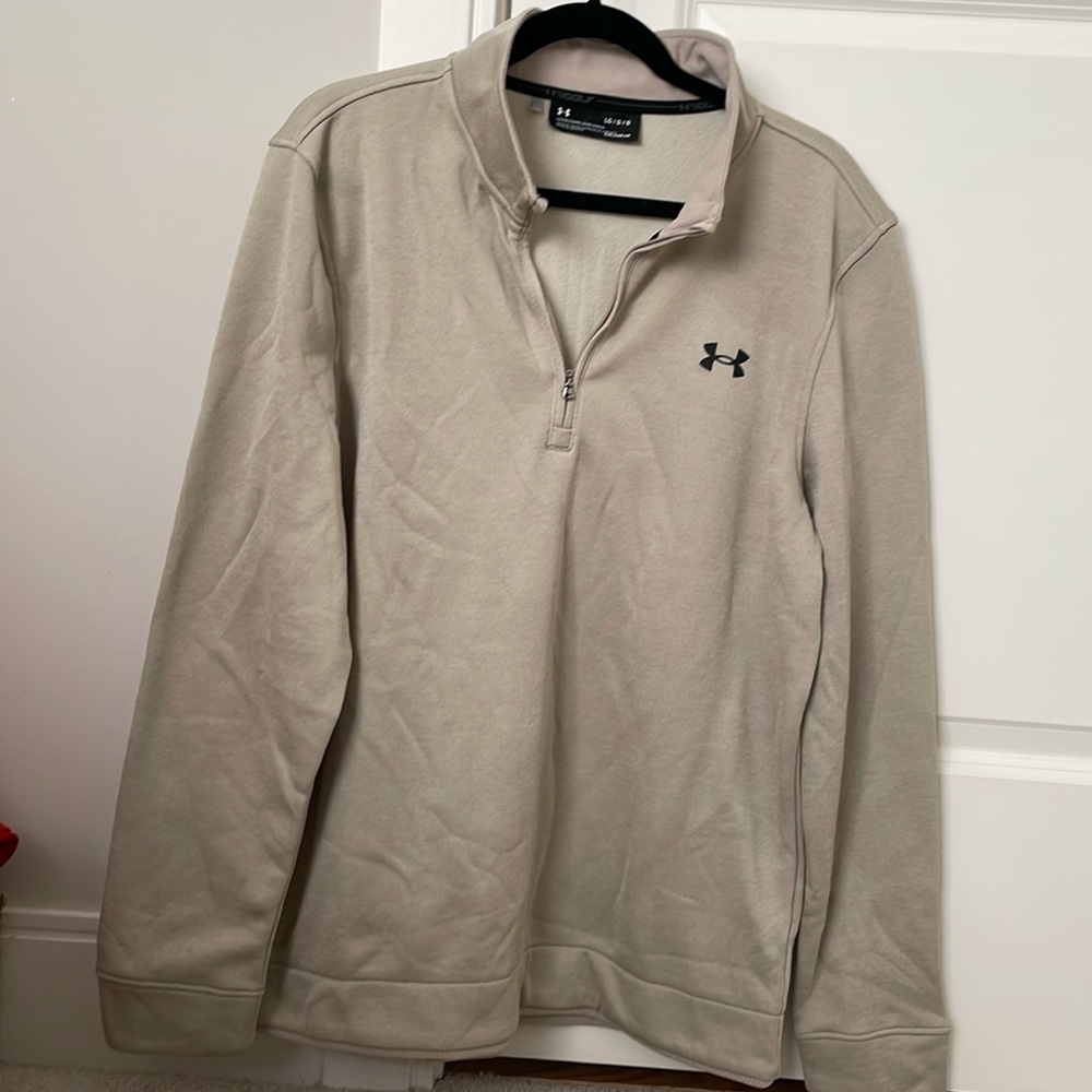 Size Large Men’s Under Armour Golf Fleece Lined Pullover